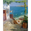 РЕПРОДУКЦИИ НА КАРТИНИ Море - Рибарска къща (1941)